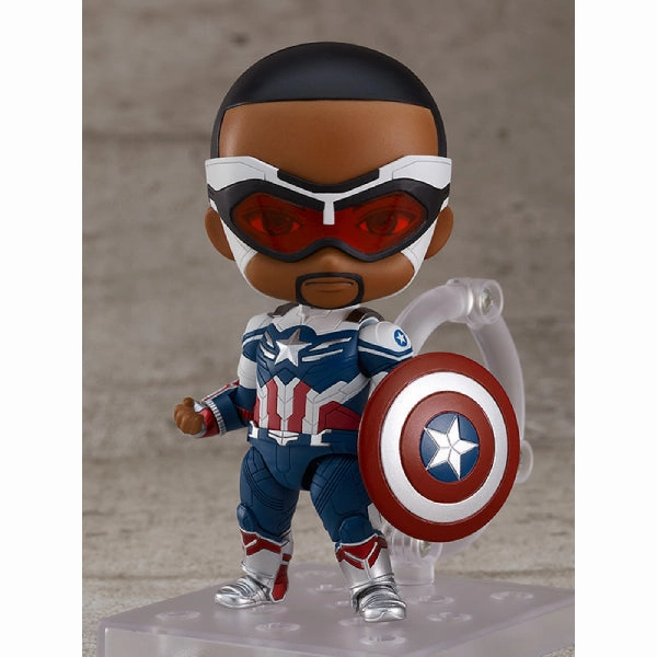 1618-DX Nendoroid Captain America (Sam Wilson) DX Action Display Eco Friendly