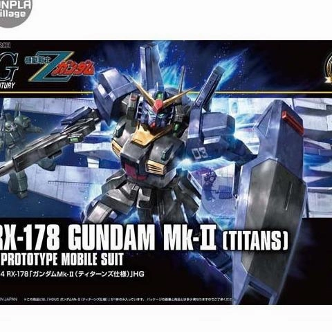 Studio Ghibli 1/144 HGUC RX-178 Gundam MK-II (TITANS)
