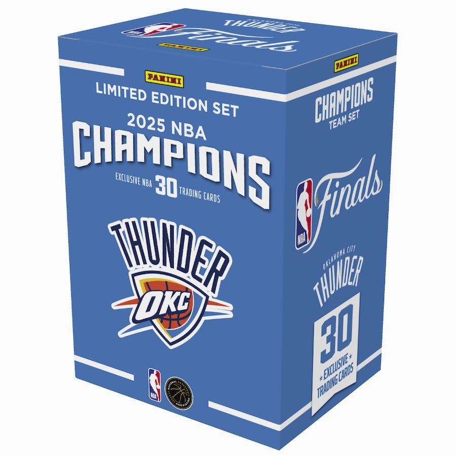 2025 Panini Oklahoma City Thunder NBA Champions Limited Edition set Basketball NBA?@?? ???? OKC Shareable Content Creative Display