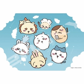 300-AC062 Chikawa Art Crystal Jigsaw Puzzle 300 Pieces [Blue Sky] ???????? ?? ???????? Chiikawa Something Small and Cute ?D Robot Item Premium Collectible