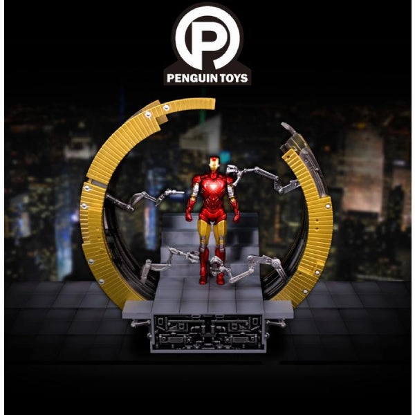 [1:35 Scale Model] Iron Man MK VI Moving Gantry Collectible Character