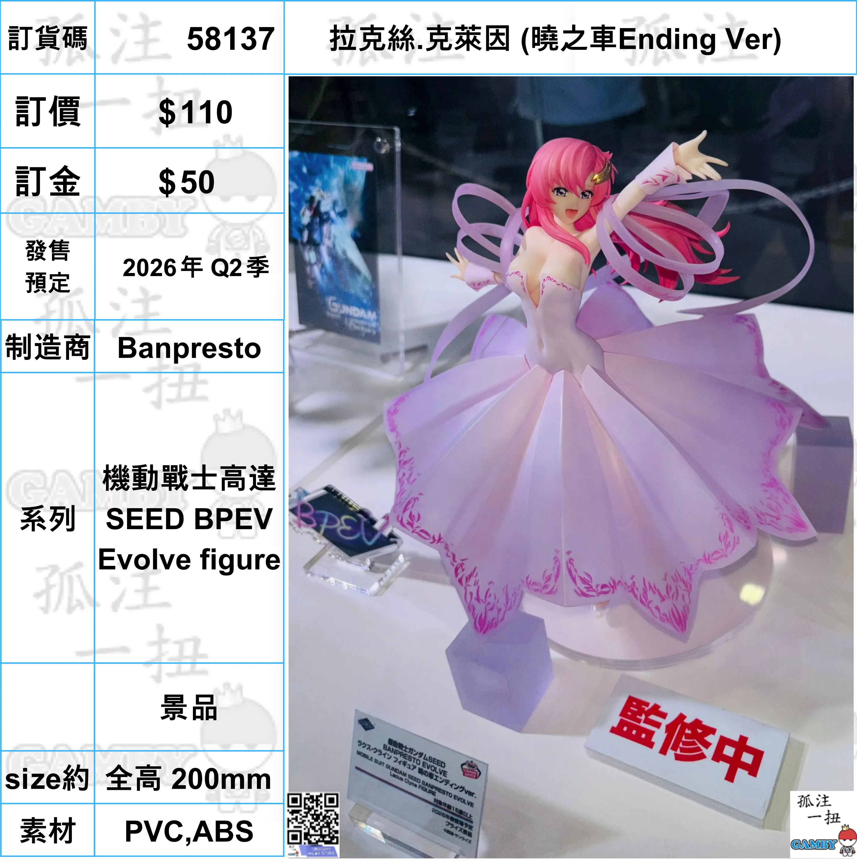 Fantasy Display ?a:58137 <?r$110> #(?????m?M)???z.???R?? (??Ending Ver)=?C?????_SEED BPEV Evolve figure