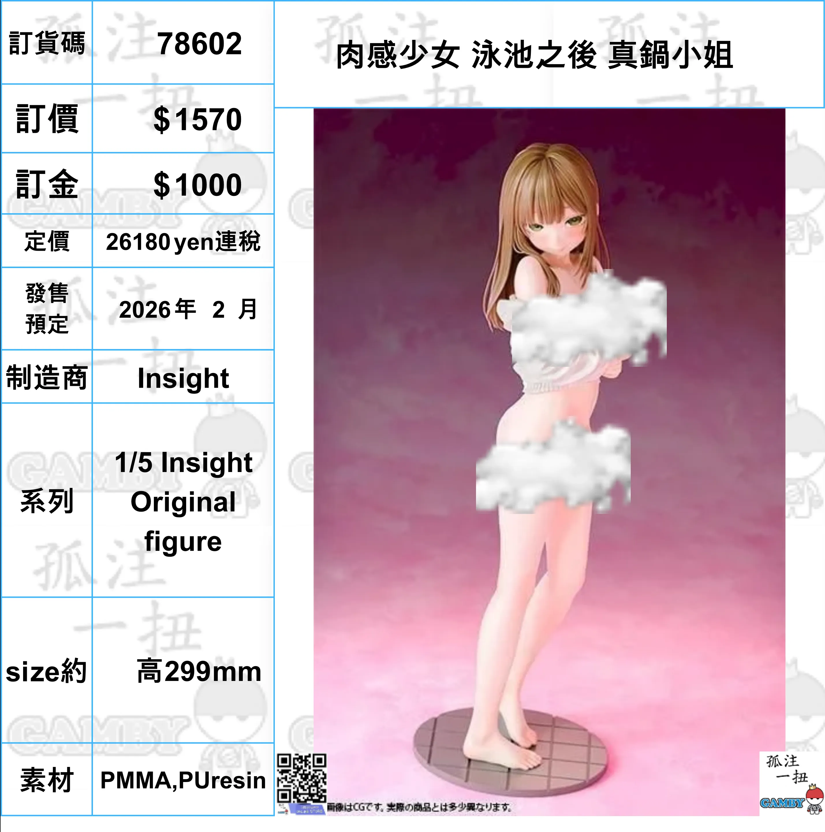 Limited Decor Superhero Creation ?a:78602 <?r$1570> #(?????m?M)????? ???? ?????=1/5 Insight Original figure