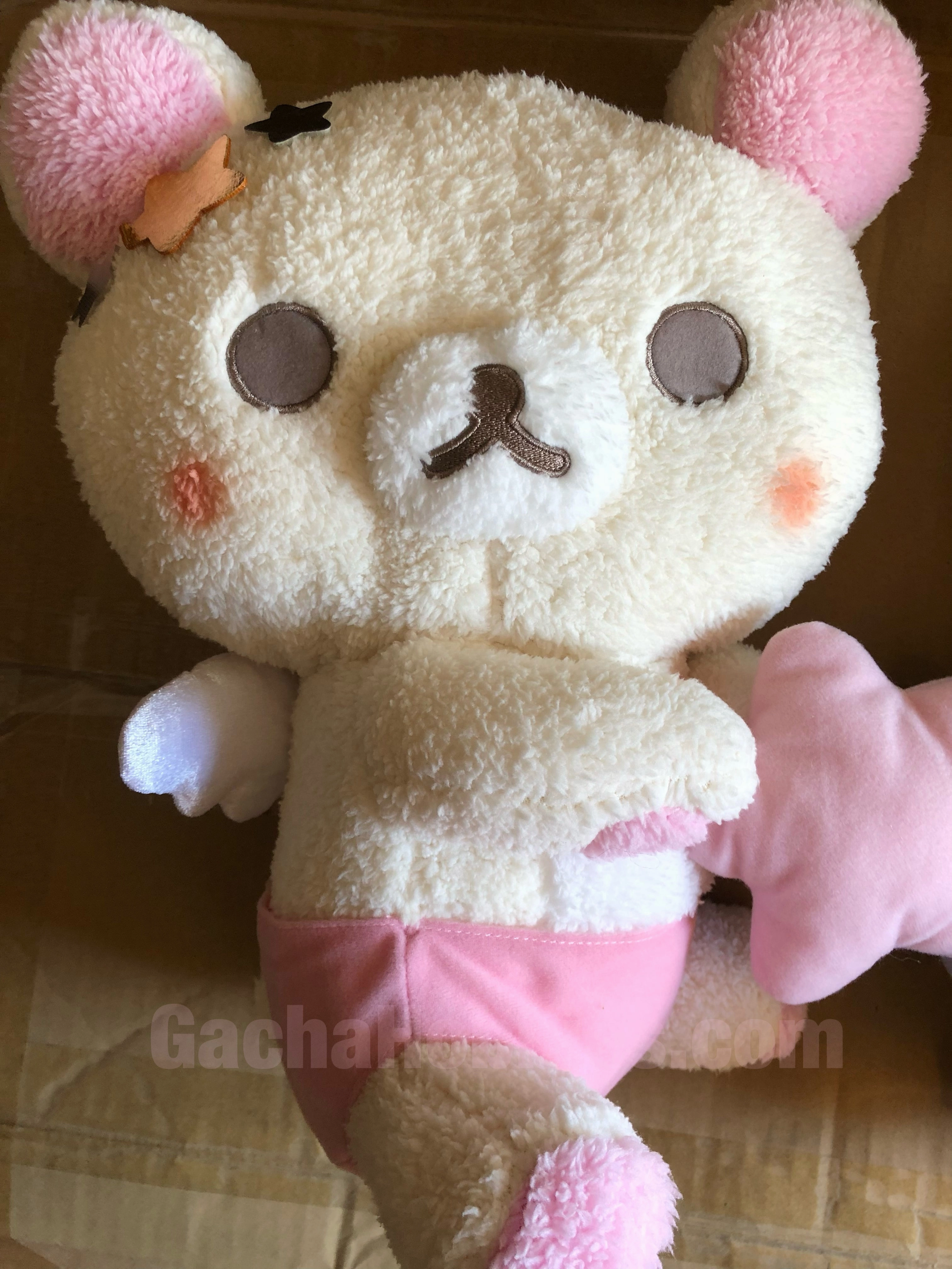 Character Showcase Robot Decor Rilakkuma Angel Korilakkuma Medium Plush (In-stock)