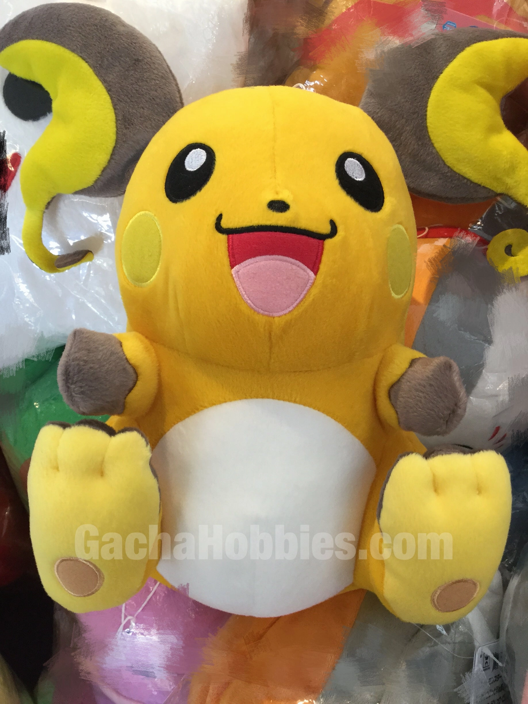 Pokemon Raichu Plush (In-stock) Hobby Figure Superhero Model