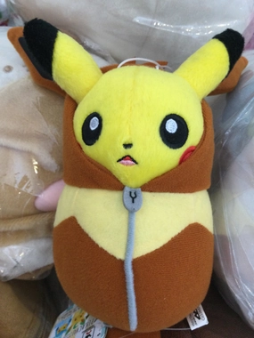 Articulated Model Animation Series Pokemon Nebukuro Collection Pikachu x Eevee Small Plush (In-stock)