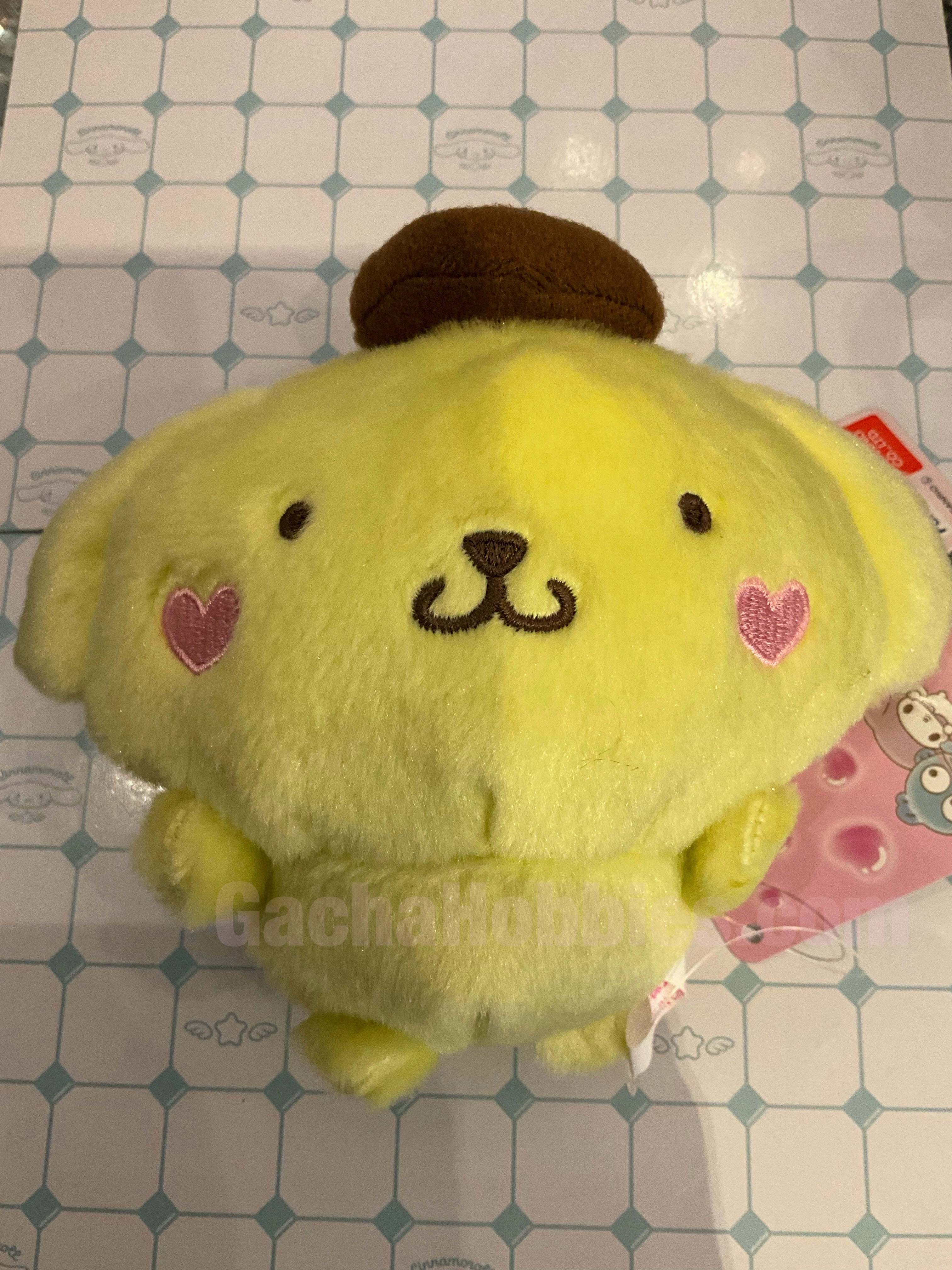 Posable Model Sanrio Shy Pom Pom Purin Small Plush (In-stock)