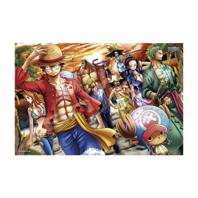 One Piece 1000 pieces of puzzle <??\Color?\> 50x75cm Small Statue Limited Merchandise