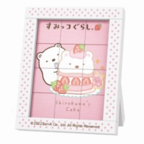 Swapable Head Qman Sumikko Mini Block Puzzle picture frame series (set of 6) ????? ???????? ?e