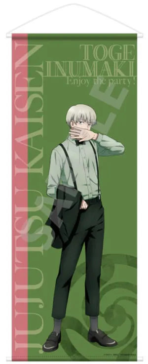 Jujutsu Kaisen Life-size Wall Scroll Toge Inumaki Party ver. Engineering Toy Anime Piece