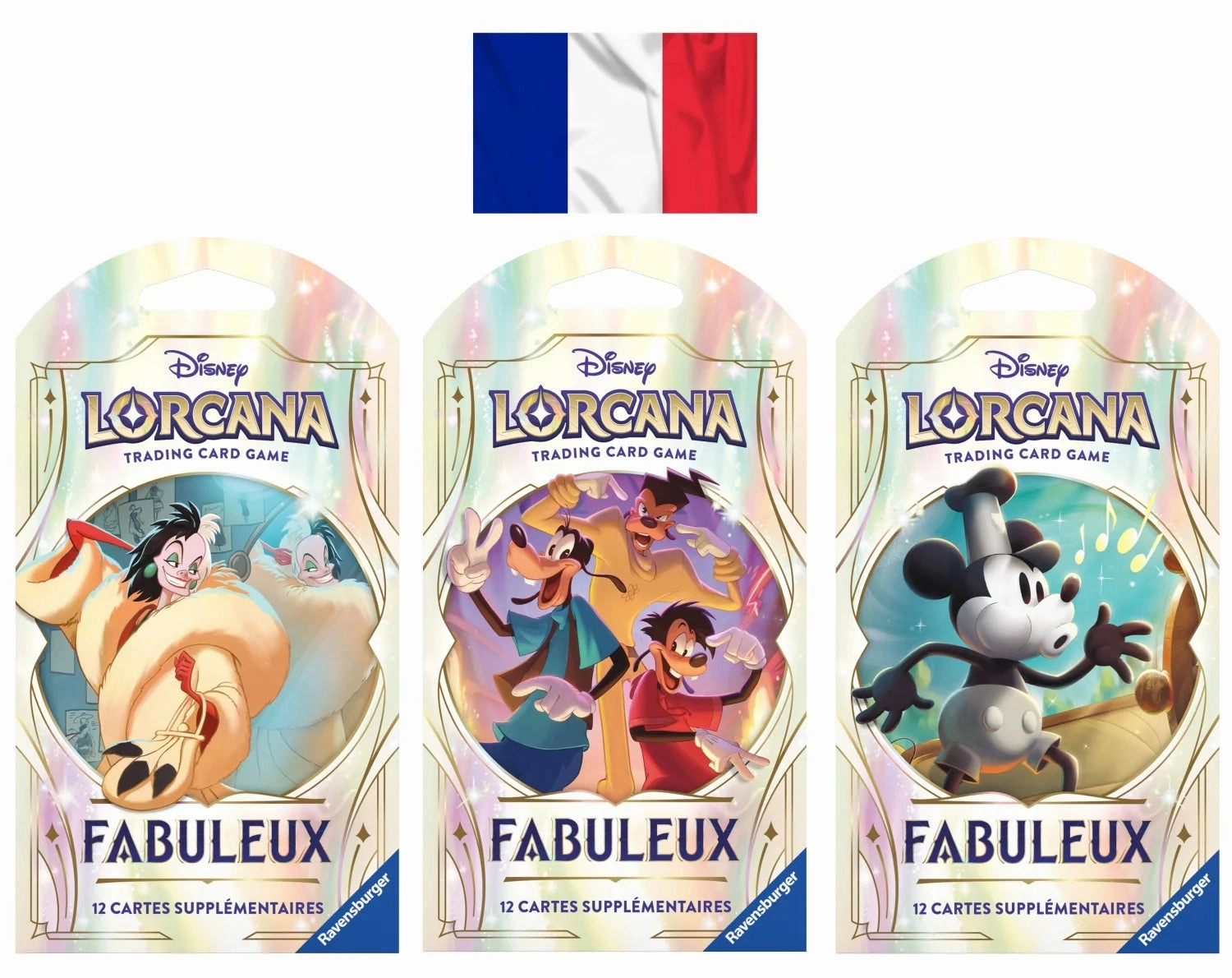 Digital Art Holiday themed DISNEY - Lorcana - Trading Cards Booster Sleeved Chapitre 9 - FR