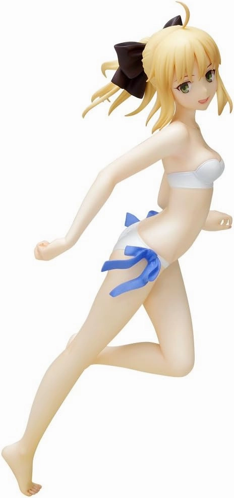Resale Value Sculpted Art BEACH QUEENS - Fate/stay night: Saber Lily 1/10 Complete Figure