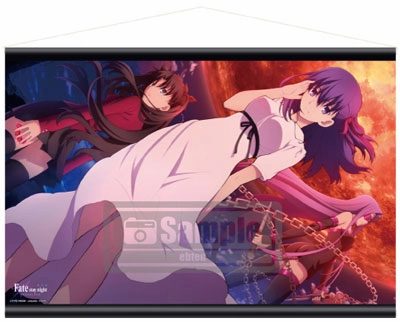 Action Creation Vehicle Replica Movie "Fate/stay night [Heaven's Feel]" - A1 Wall Scroll (Sakura & Rin & Rider)