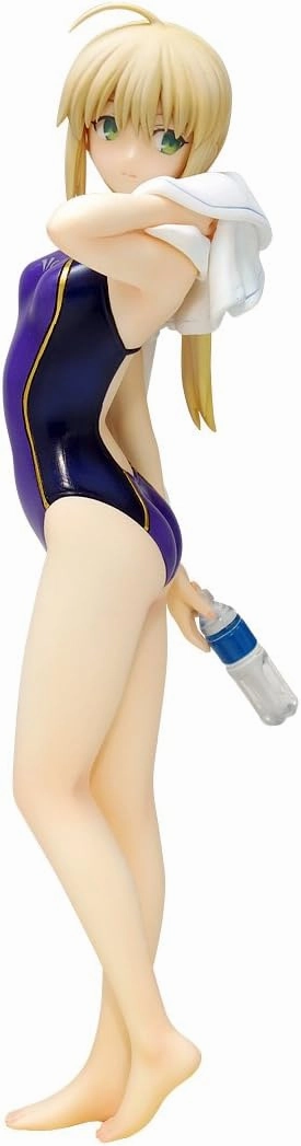 People Model Glow In Dark BEACH QUEENS Fate/Zero: Saber [Fate/Zero Ver.] 1/10 Complete Figure