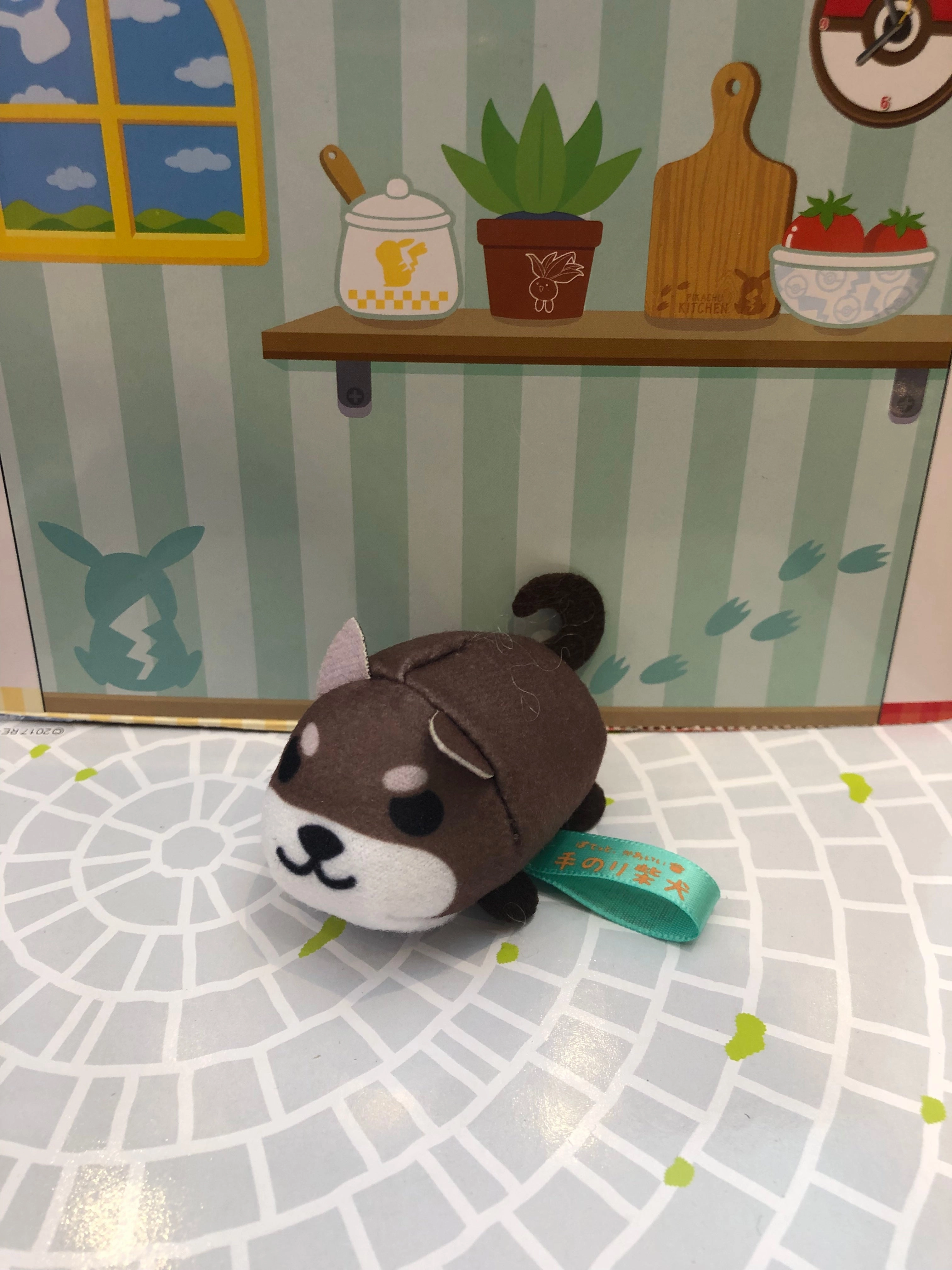 Koro Koro Shiba Inu Plush 5 Pieces Set (In-stock) Window Sill Themed Background