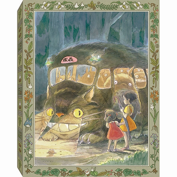 ATB-44 My Neighbor Totoro Art Board Jigsaw (Arrival of Cat Bus) ?????? Ghibli ?? ?D Miniature Article Book Character