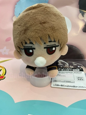 Anime Merchandise Gaming Article Banpresto Gintama Okita Sougo Small Plush Keychain (In-stock)