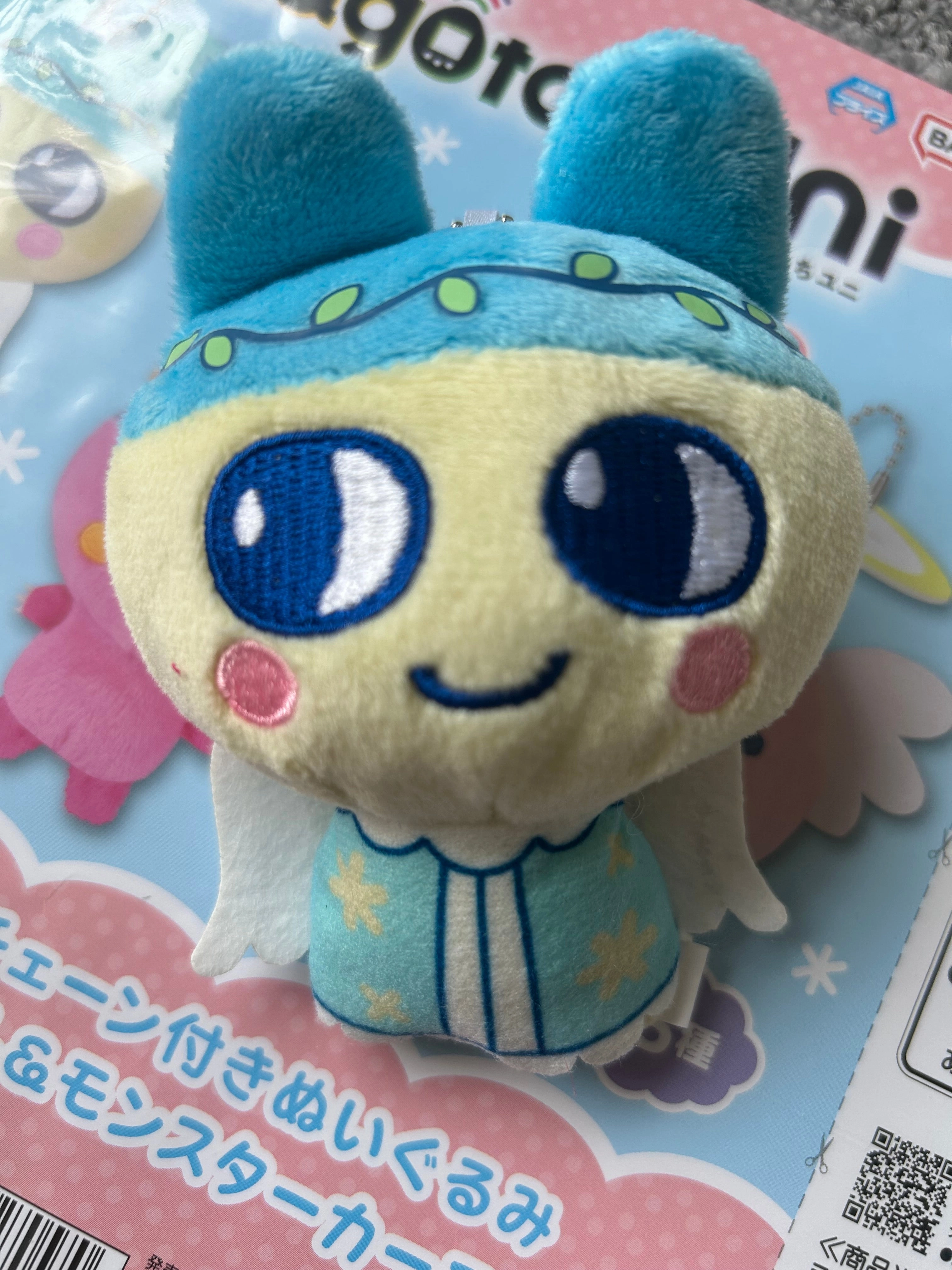 Vinyl Piece Story Driven Banpresto Tamagotchi Mametchiel Small Plush Keychain (In-stock)