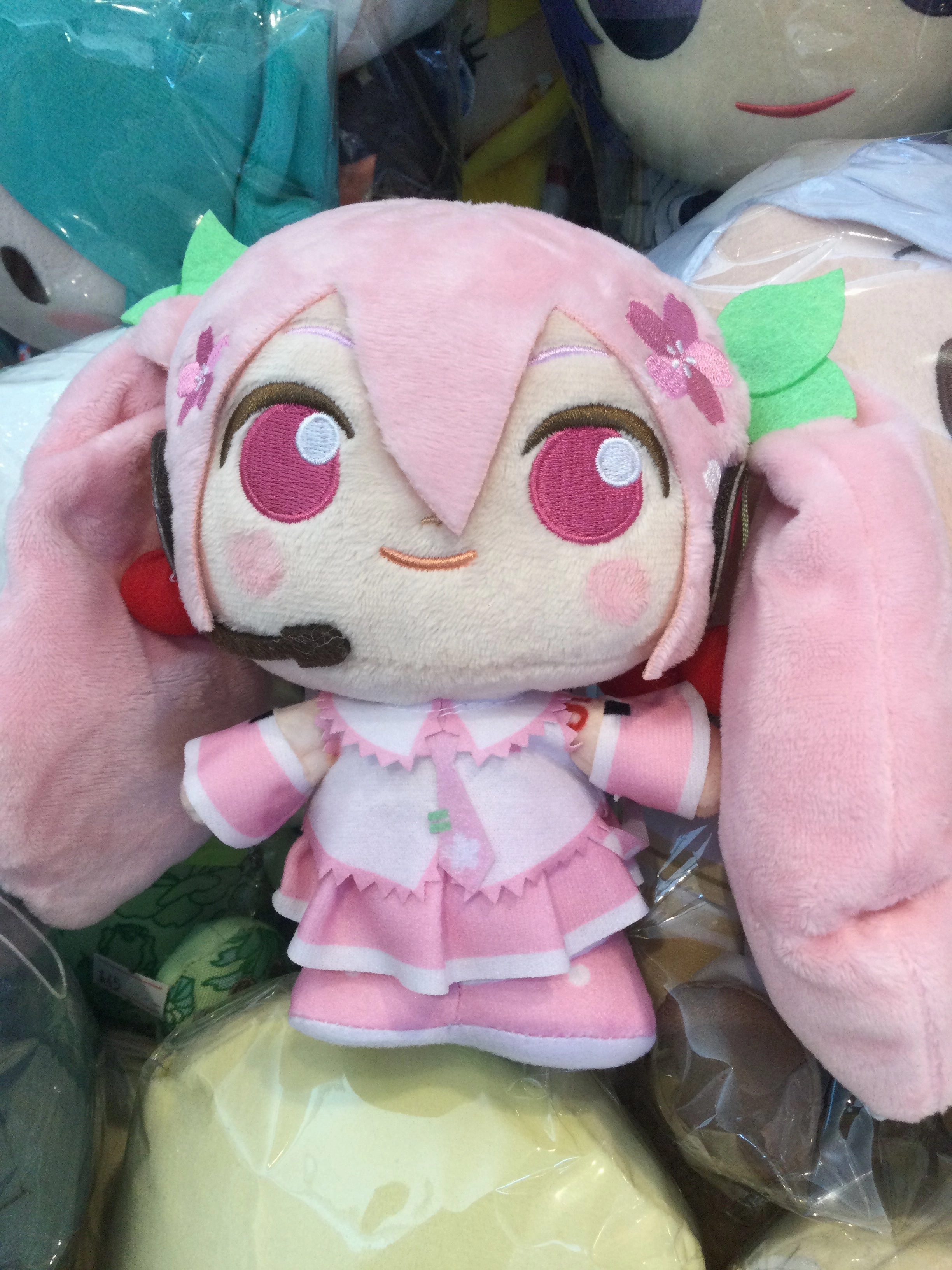Hatsune Miku Sakura Miku Standing Small Plush Type B (In-stock) Limited Collection