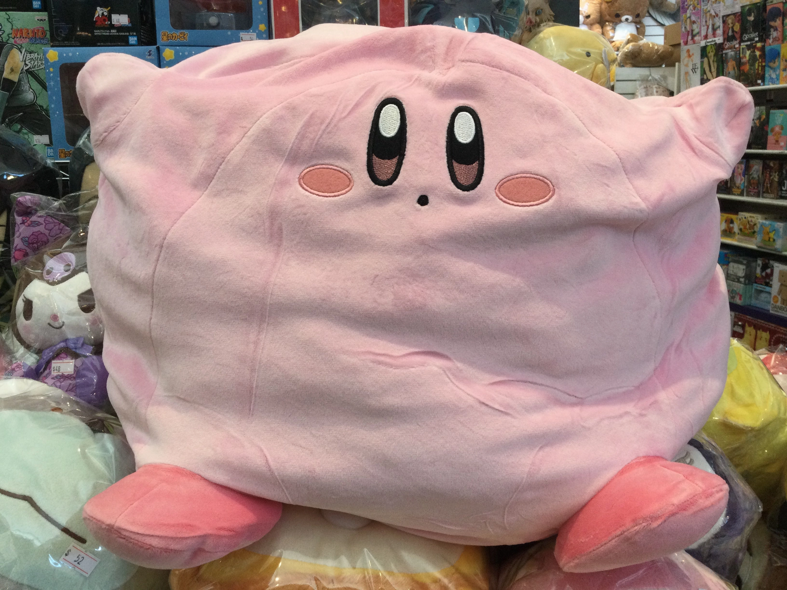 Street Art Hoshi no Kirby 30th Anniversary Kirby Inhale Large Puffy Plush (In-stock)