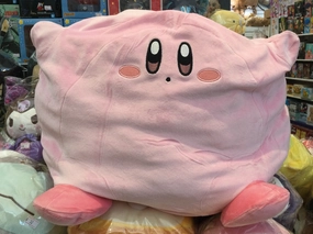 Street Art Hoshi no Kirby 30th Anniversary Kirby Inhale Large Puffy Plush (In-stock)