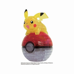 Press Worthy Beverly CP3-019 Pokemon Pikachu & Monster Ball 3D Jigsaw Puzzle