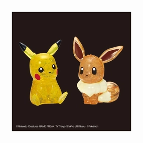 Exhibition Piece Crystal puzzle 50247 Pikachu & Eevee