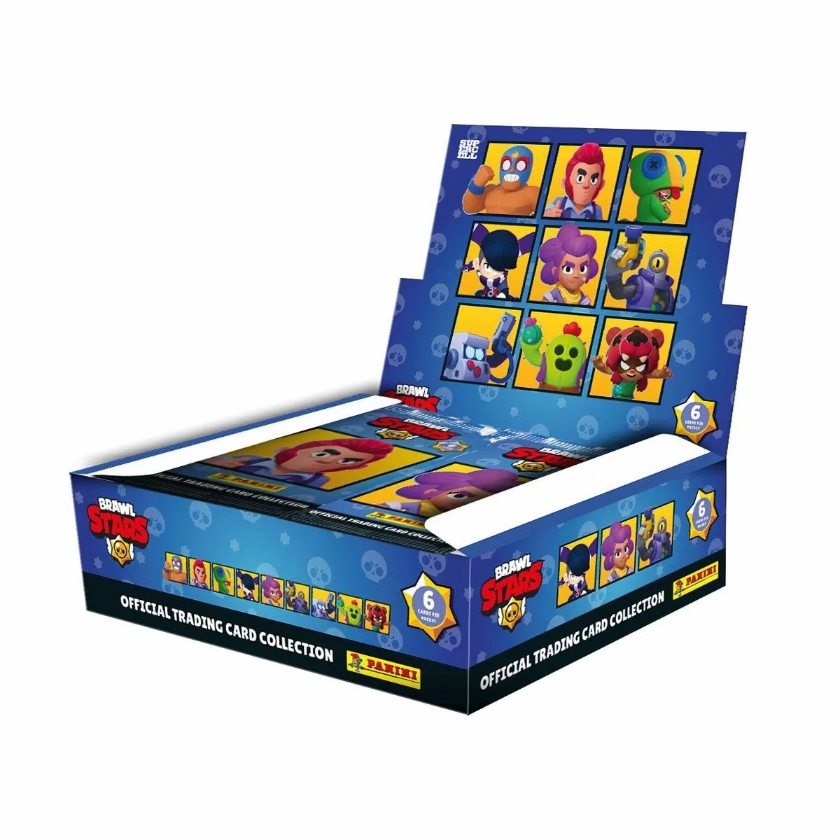 Farm Animal BRAWL STARS - Panini Display 24 Pochettes 6 Trading cards