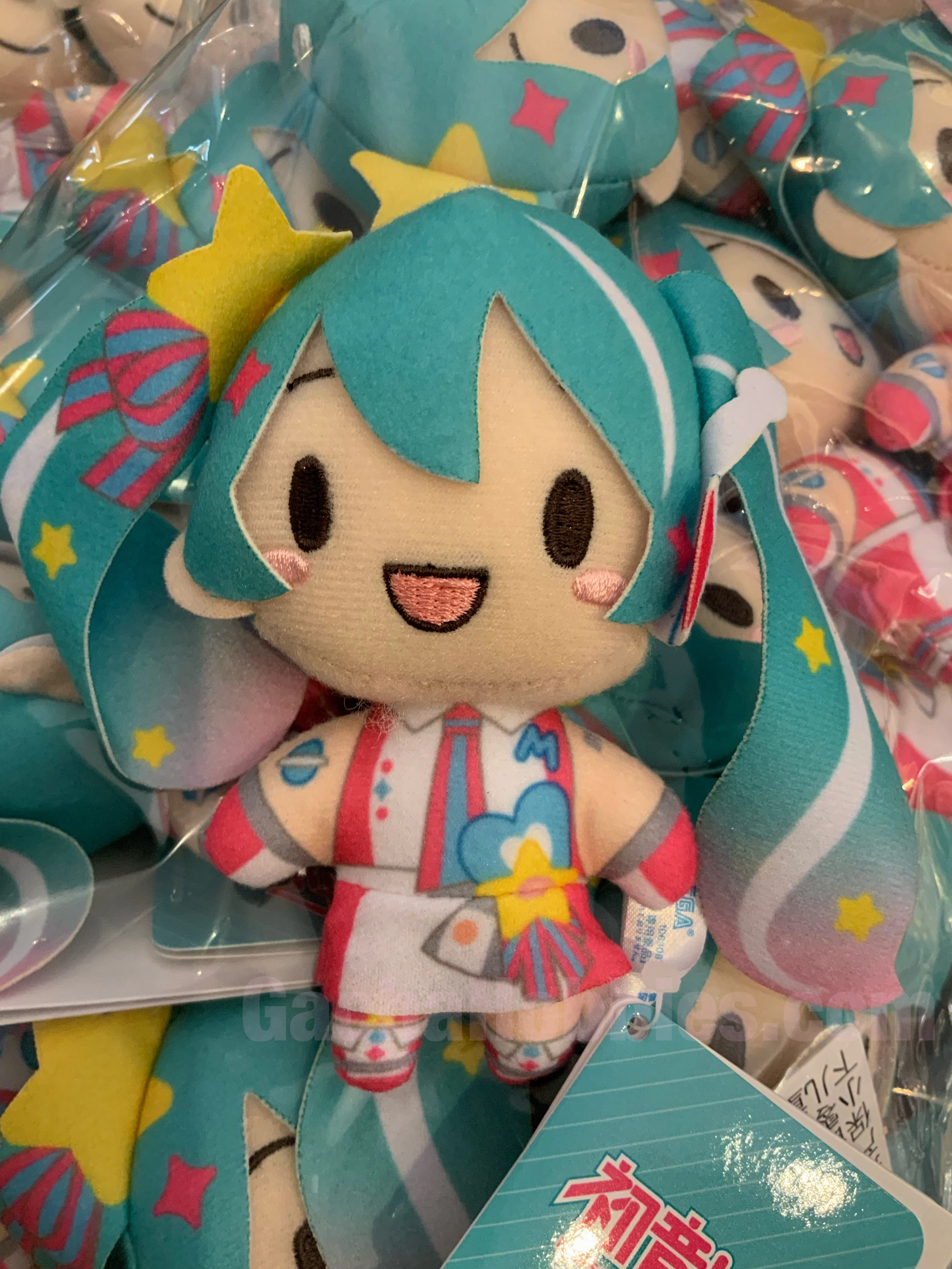 Fabric Figure Action Hobby Sega Hatsune Miku 10th Anniversary Small Plush Keychain Type C (In-stock)