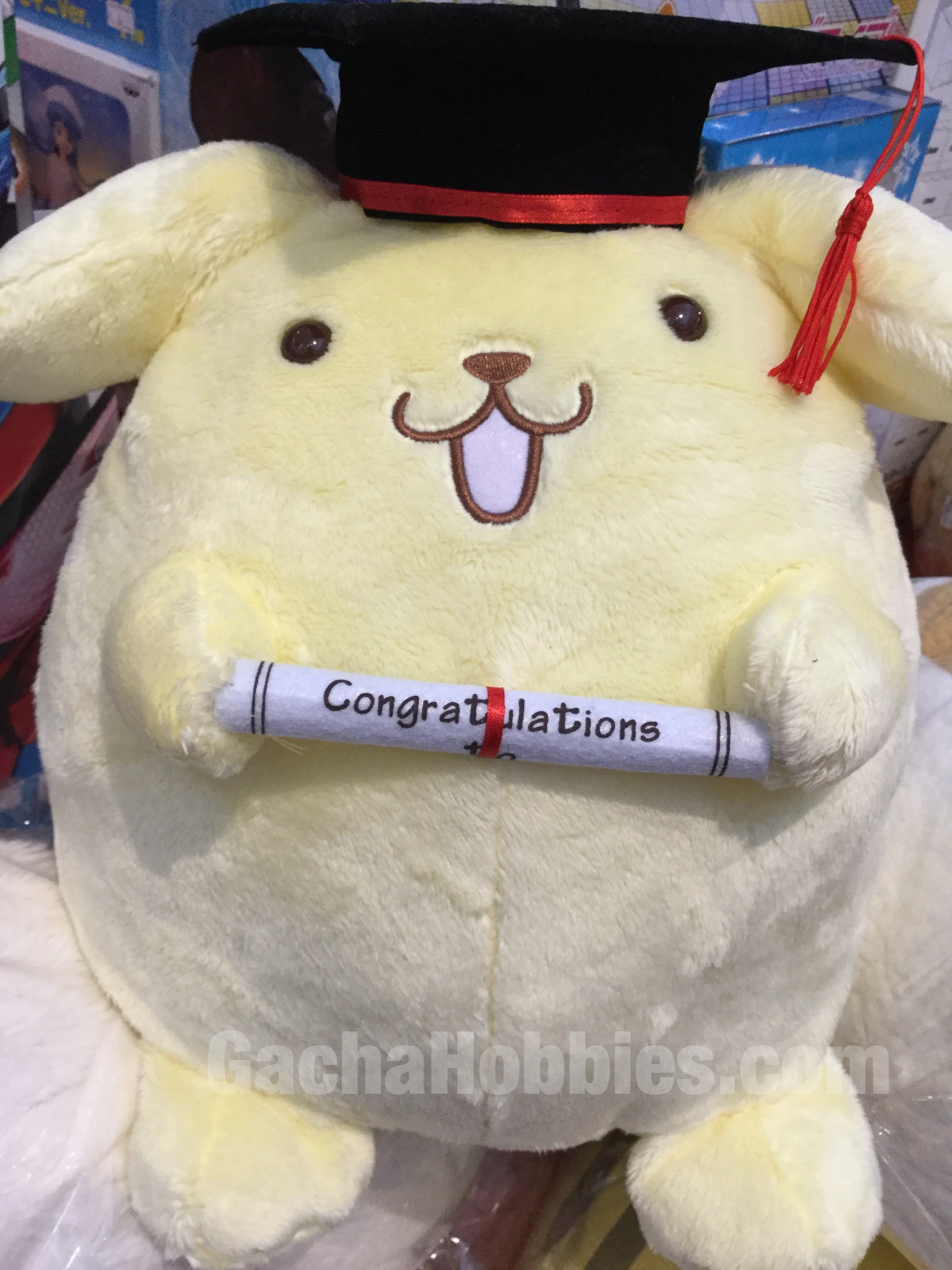 Cute Collectible Historical Leader Graduation Pom Pom Purin (In-stock)
