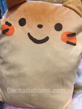 Personalized Exhibit Cat Face Toast Cushion (In-stock)