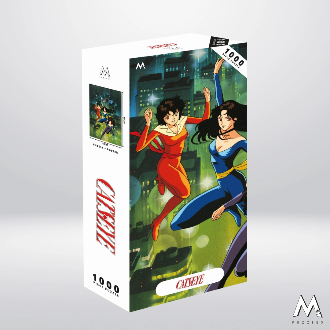 Gaming Unit Dining Table CATS EYES - Poster   Puzzle 1000pcs