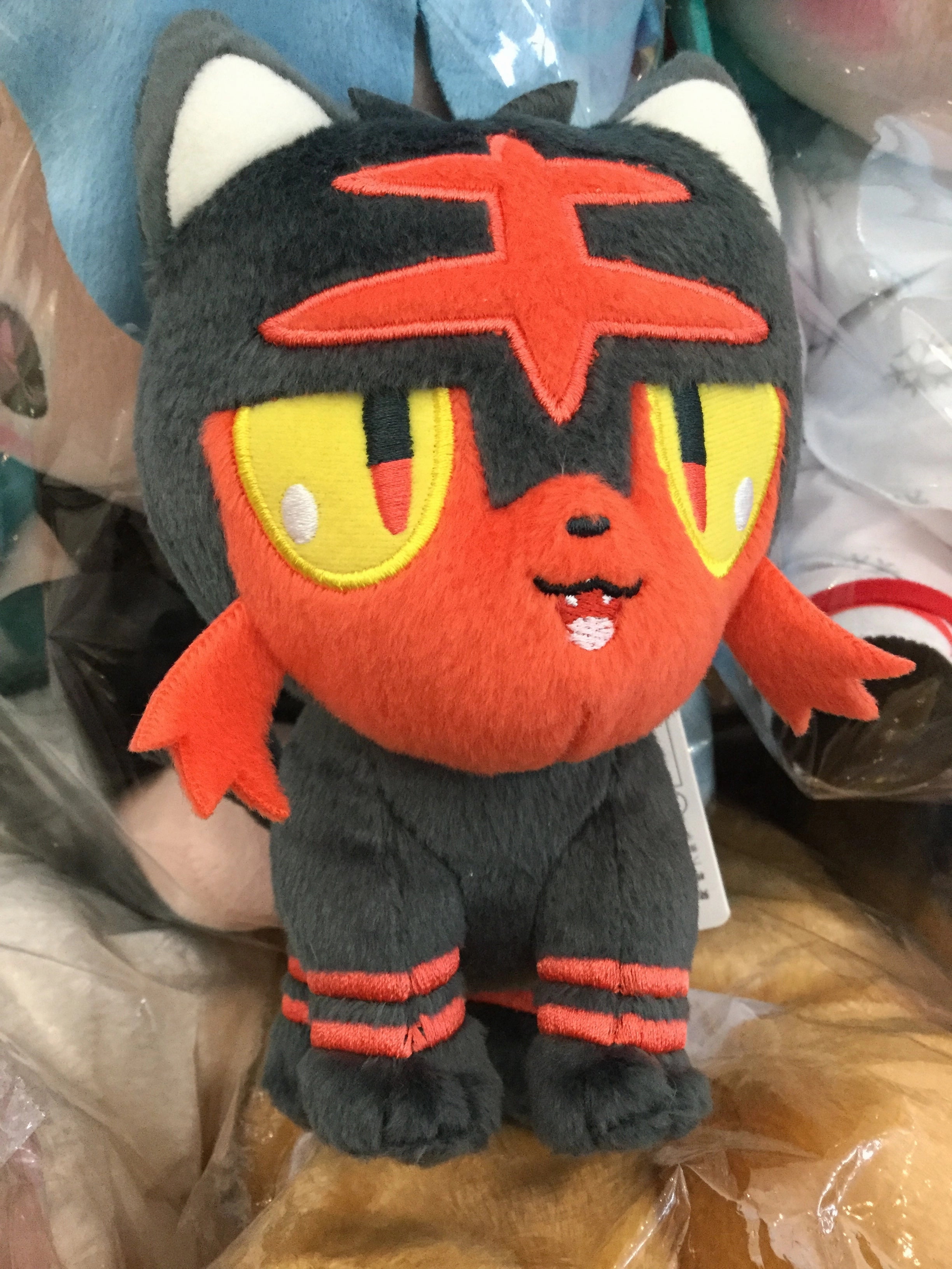 Pokemon Sun & Moon Litten Small Plush (In-stock) Historical Leader