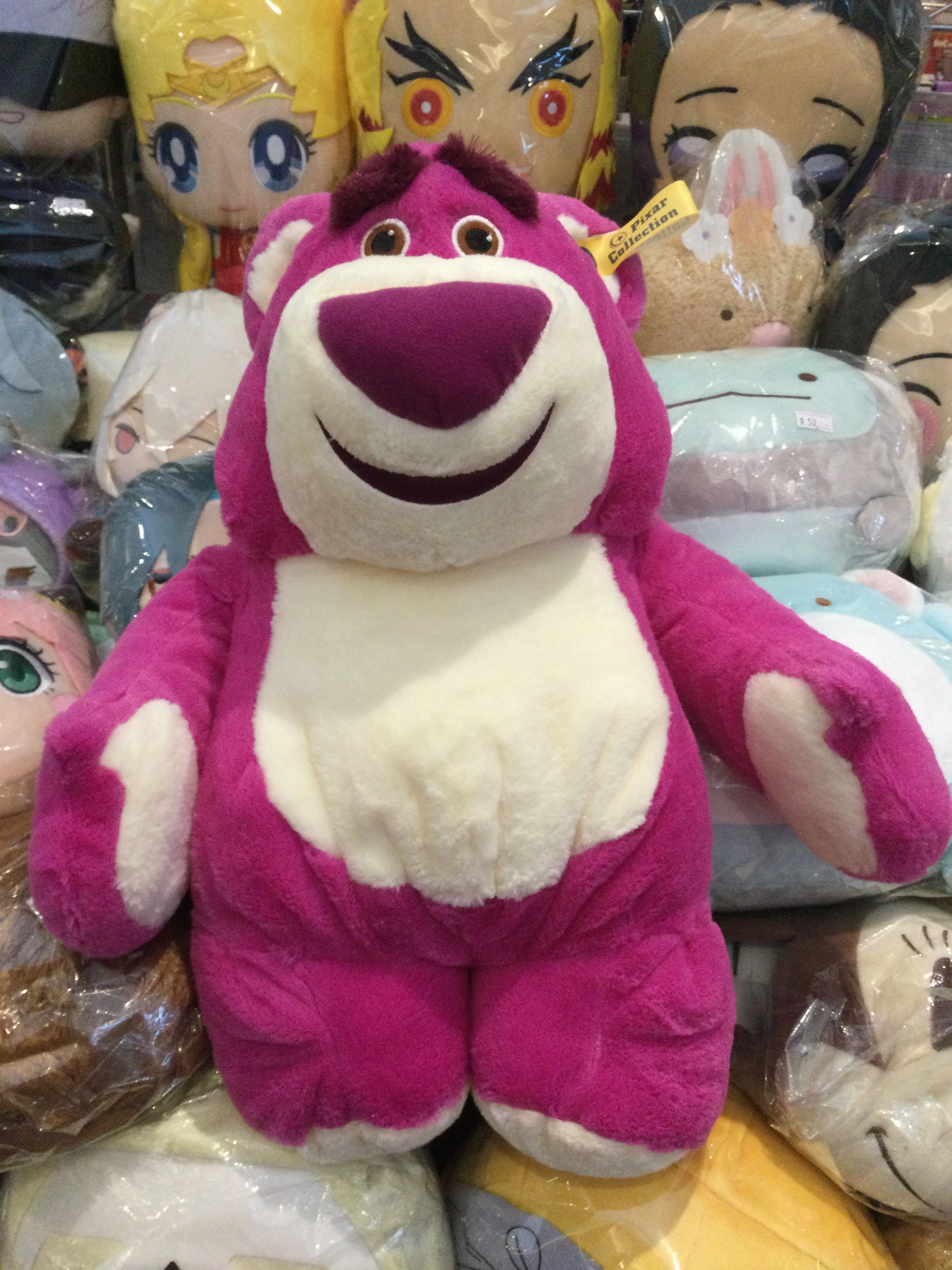 Cute Collectible Disney Pixar Collection Toy Story Strawberry Bear Lotso Big Plush (In-stock)