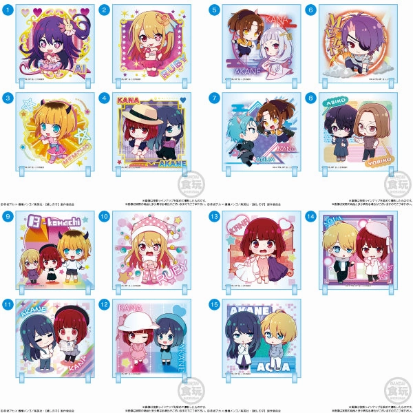 CHIBI CHARACRIL OSHINOKO 2 W/O GUM (box of 10) ?????? ???? ???? Casual Fan Modular Design