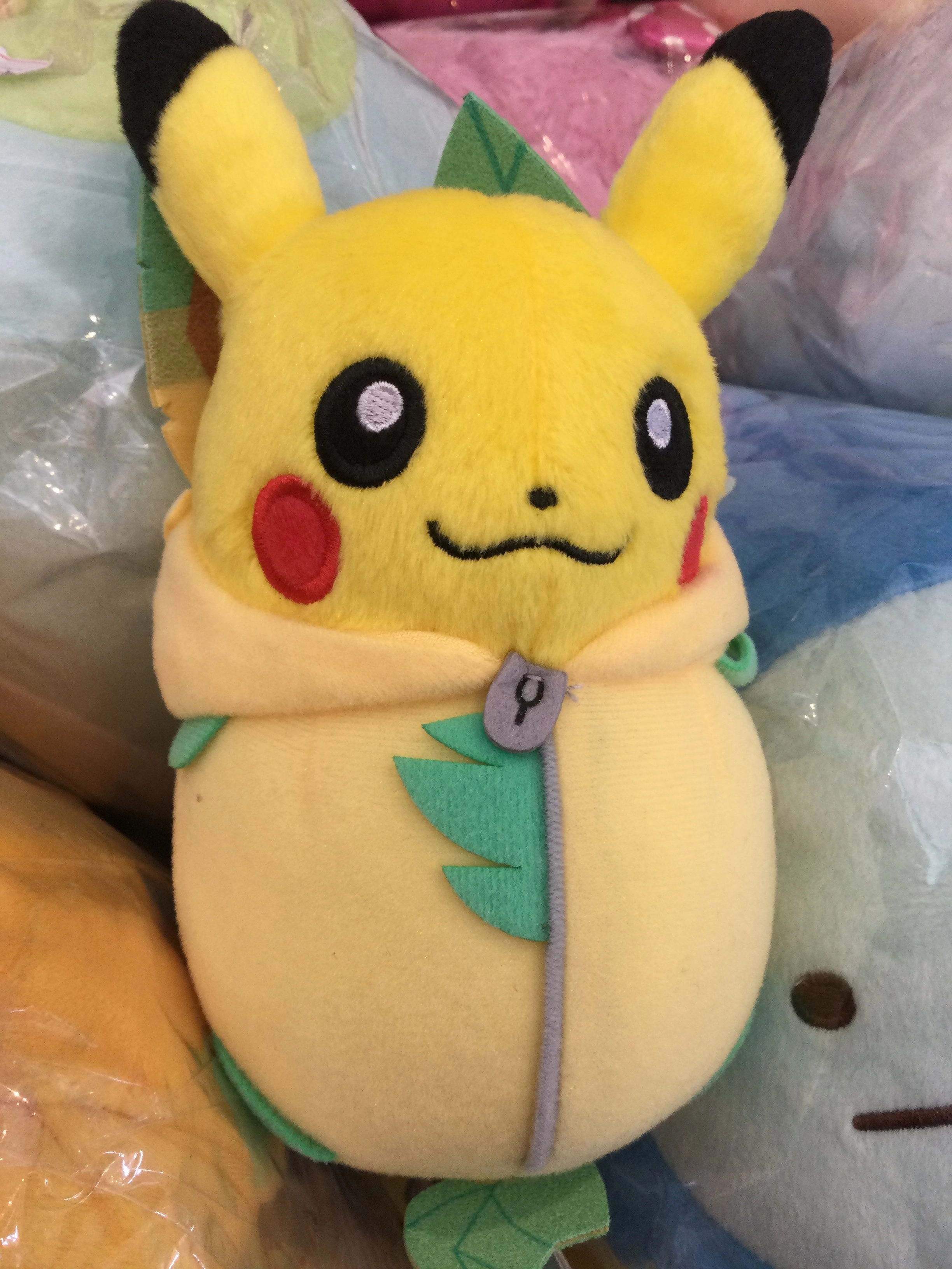 Collectible Article Farm Animal Pokemon Nebukuro Collection Pikachu x Leafeon Small Plush (In-stock)