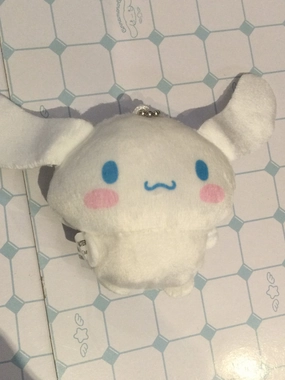 Anniversary Present Sanrio Characters Cinnamoroll Classic Small Plush Keychain (In-stock)