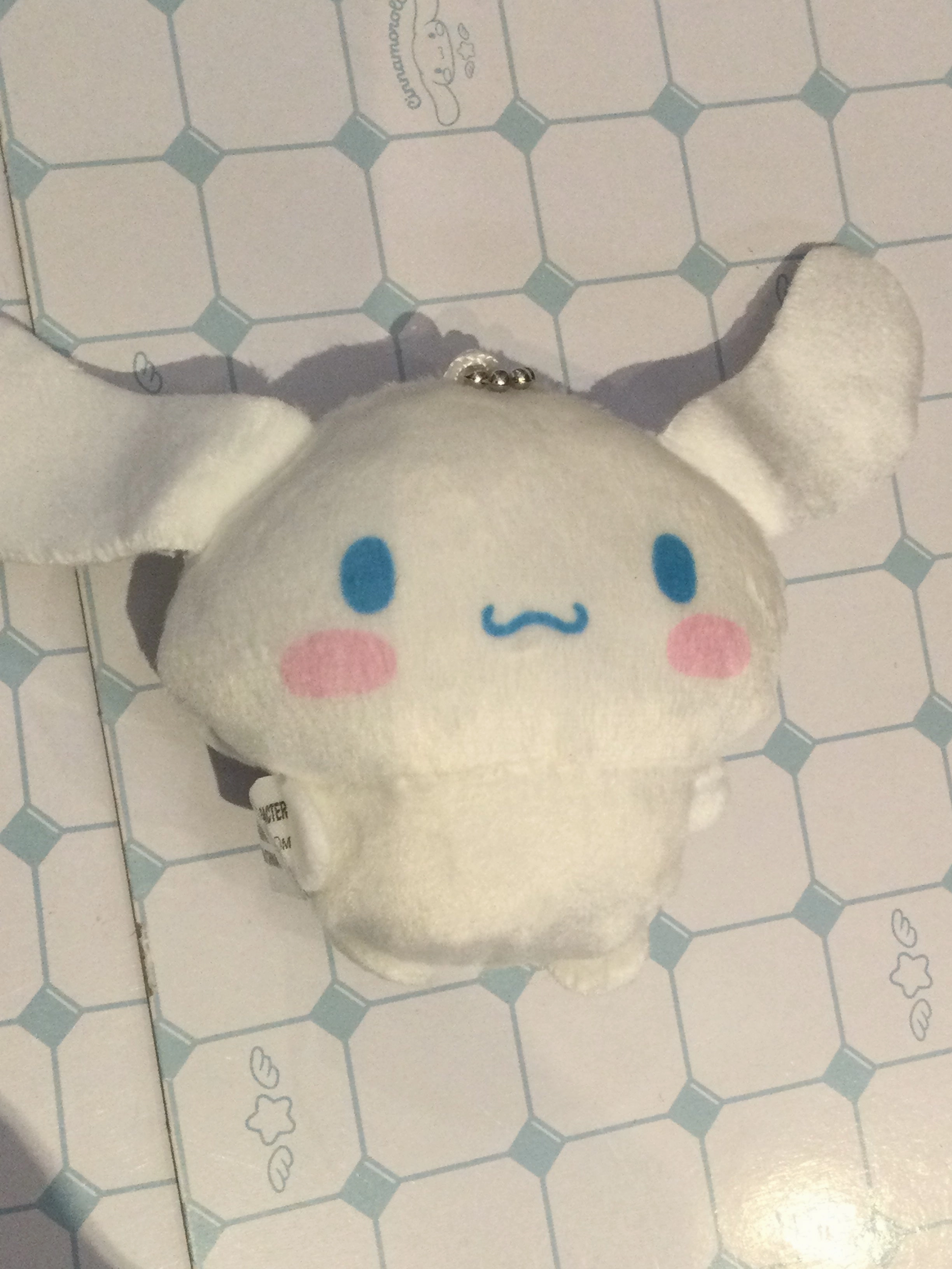 Anniversary Present Sanrio Characters Cinnamoroll Classic Small Plush Keychain (In-stock)