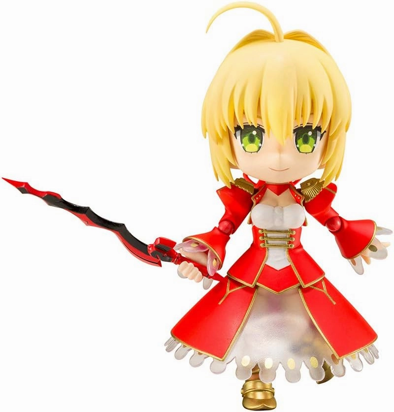 Multi Pose Cu-poche Fate/EXTRA Last Encore Saber Posable Figure
