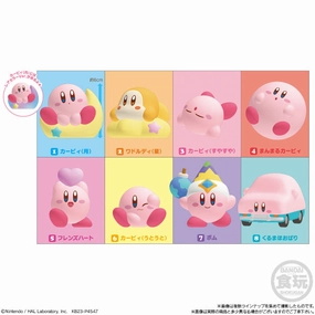 Bathroom Accent KIRBY FRIENDS 3 W/O GUM (box of 8) ?????? (2025 JAN ver.)
