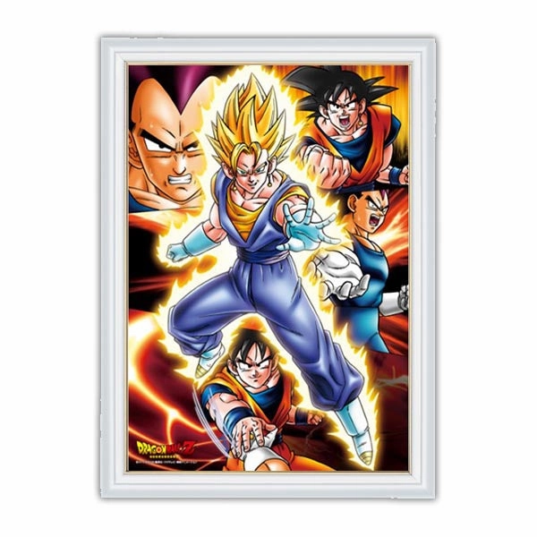 Dragon Ball Z 108 pieces of puzzle <???~> Vegetto 18.2x25.7cm with Frame included Miniature Article