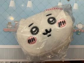 Sculpture Reproduction Toy Gift Chiikawa and Friends Chiikawa Head Small Plush Keychain (In-stock)