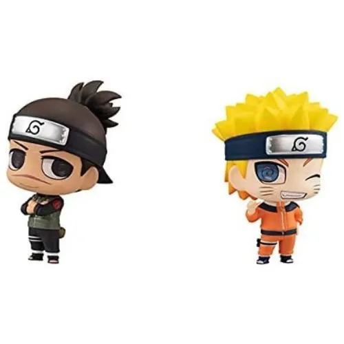 Gender Neutral Chimi Mega Buddy Series! NARUTO Iruka Umino & Naruto Uzumaki Set
