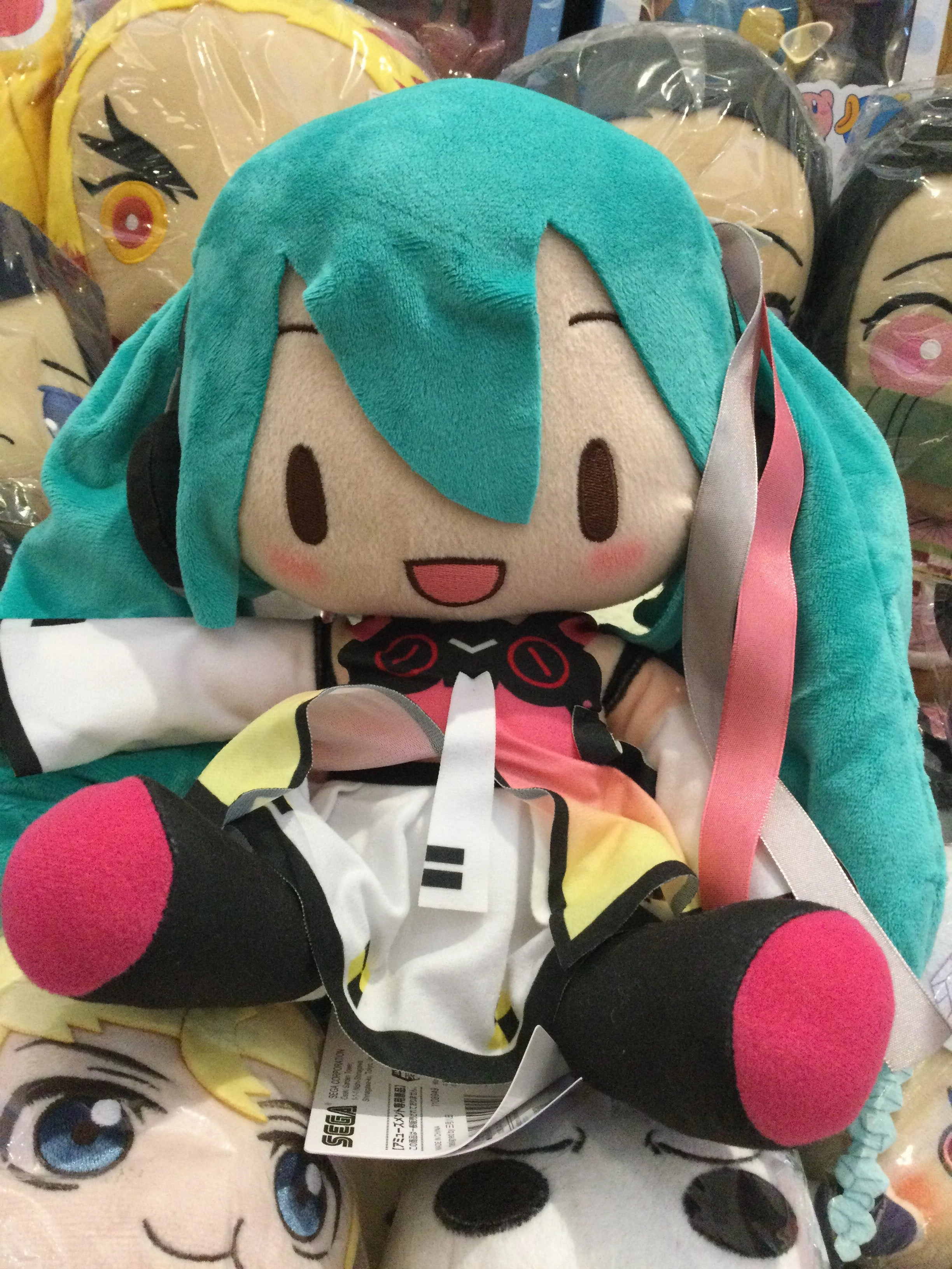 Fuwapuchi Hatsune Miku Project DIVA Mega 39s Star Voice Medium Plush (In-stock) Multi Pose