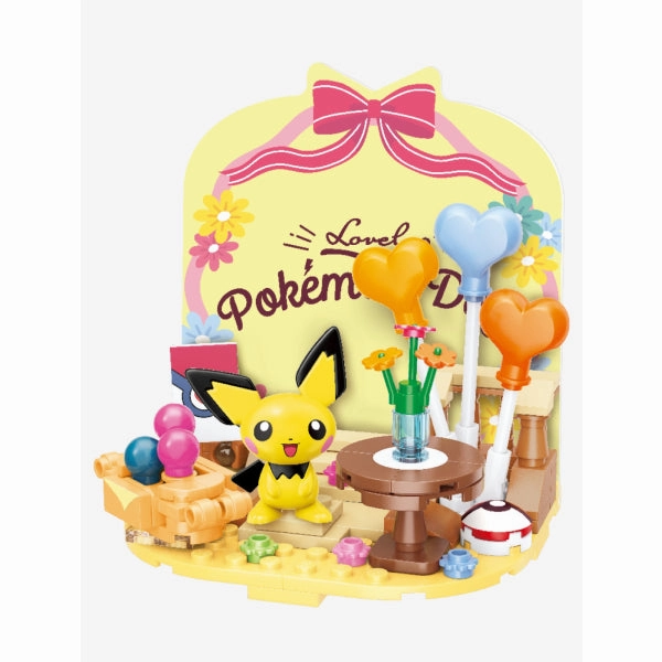 Anime Collectible Living room Qman - Pokemon Ribbon series (Pikachu / Pichu / Eevee) ???????` ???? ???? ?? ?? ?e