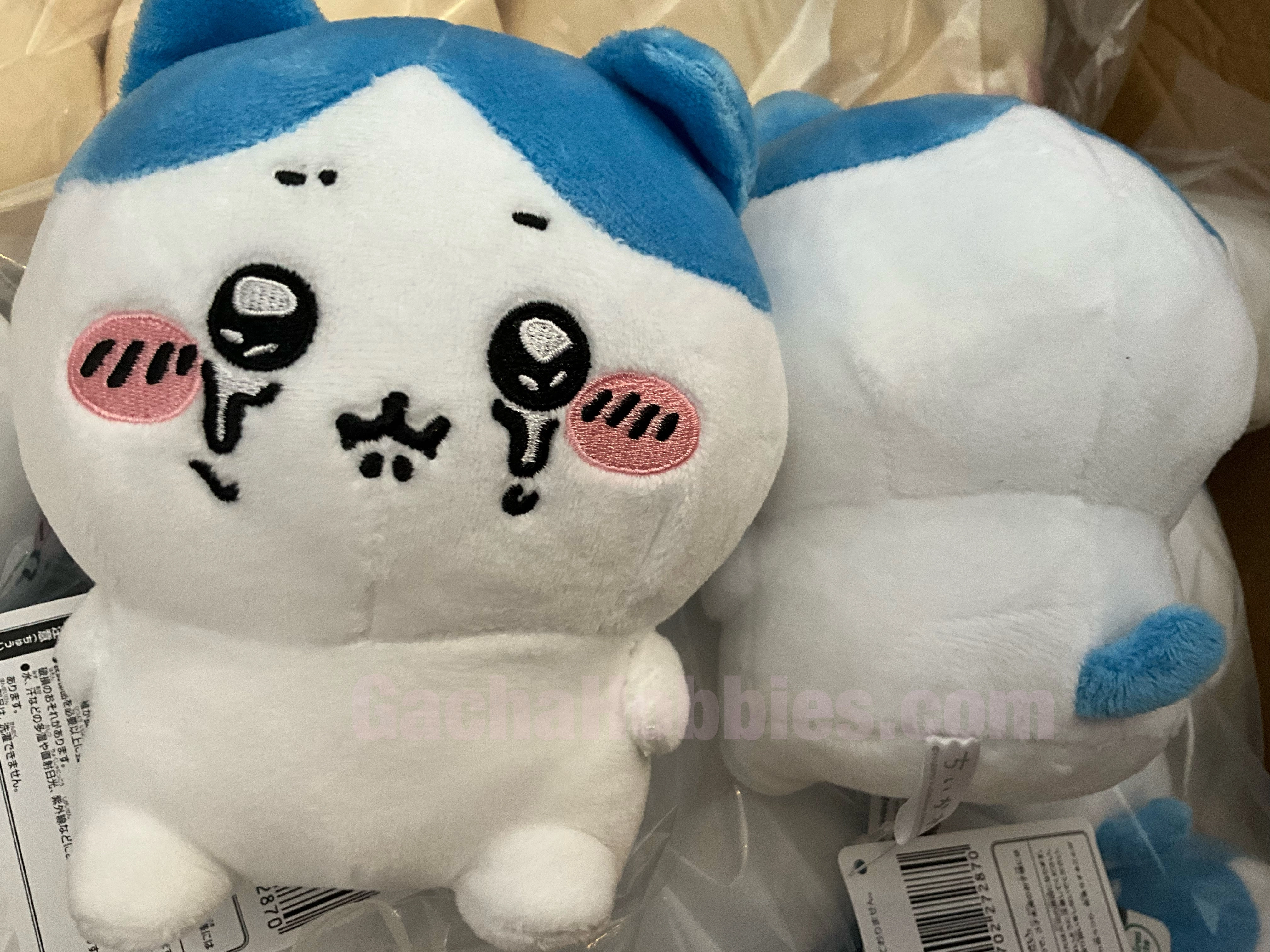 PVC Decor Chiikawa and Friends Crybaby Hachiware Small Plush (In-stock)