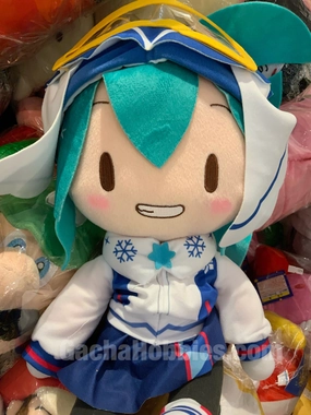 Fuwapuchi Hatsune Miku Snow Miku 2016 Medium Plush (In-stock) Digital Art Creature Figurine