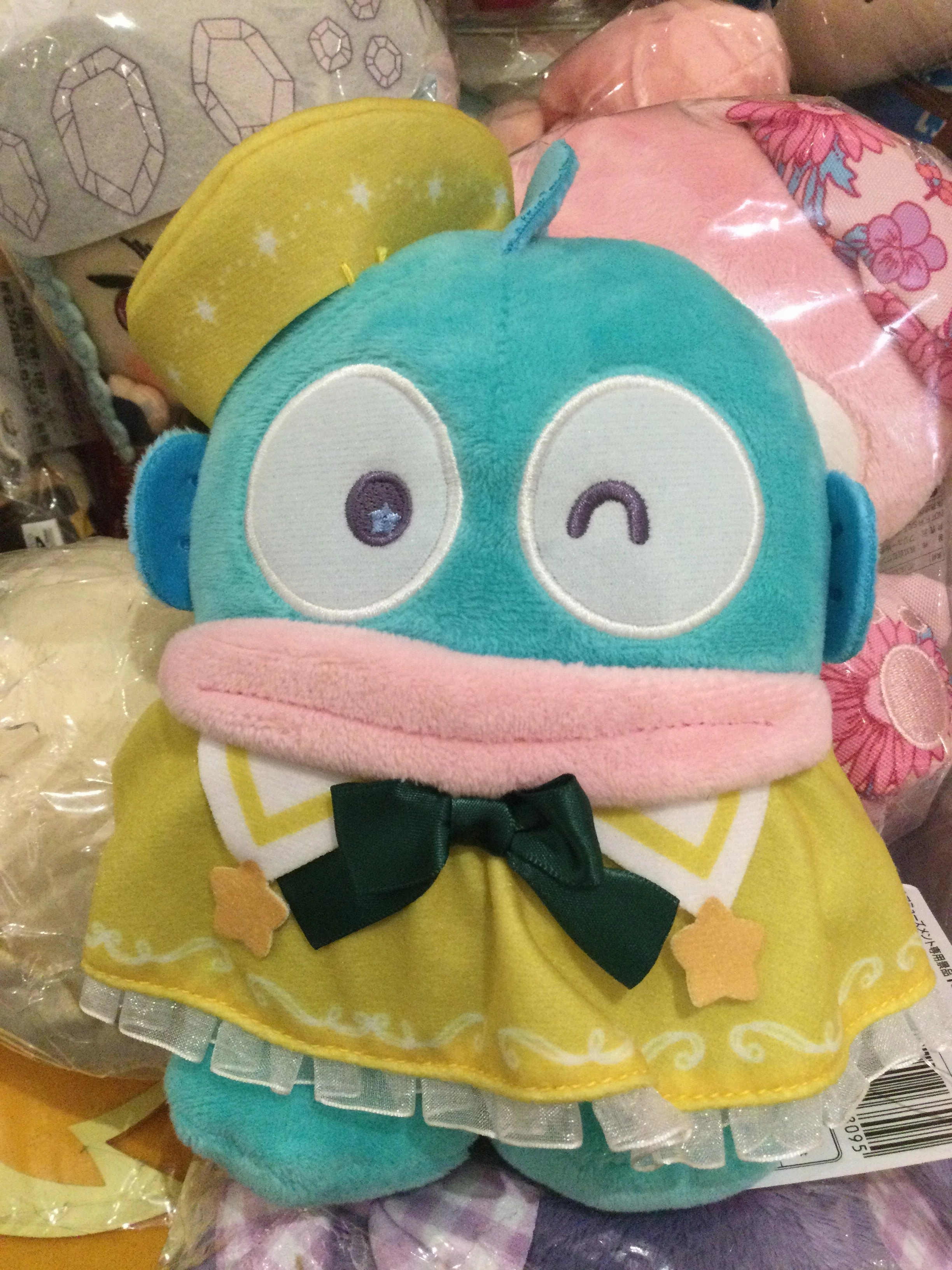 Sanrio Hangyodon Winter Choir Small Plush Yellow Ver. (In-stock) Robot Creation