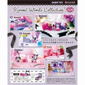 REMENT - KUROMI Words Collection (set of 6) ???_?? ???? Role Playing