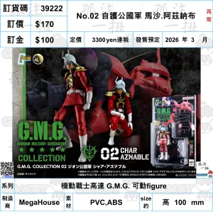 Superhero Model Gaming Sculpture ?a:39222 <?r$170> #(?????m?M)No.02 ???o???? ?R.???{??(??)=?C?????_ G.M.G. ??figure